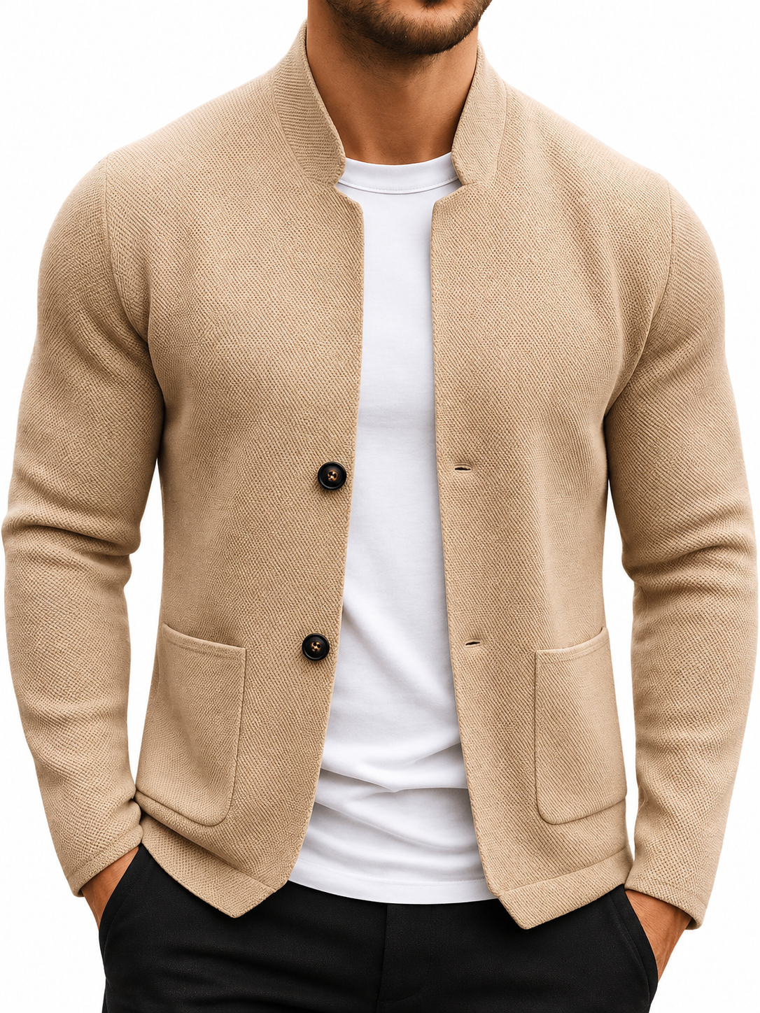 Joris Premium Gebreide Herenblazer