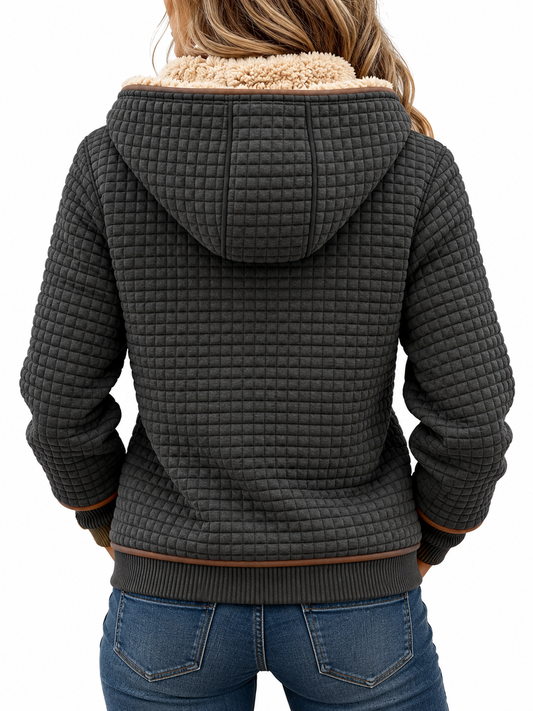 Lotte Gequilte Sherpa Winterjas