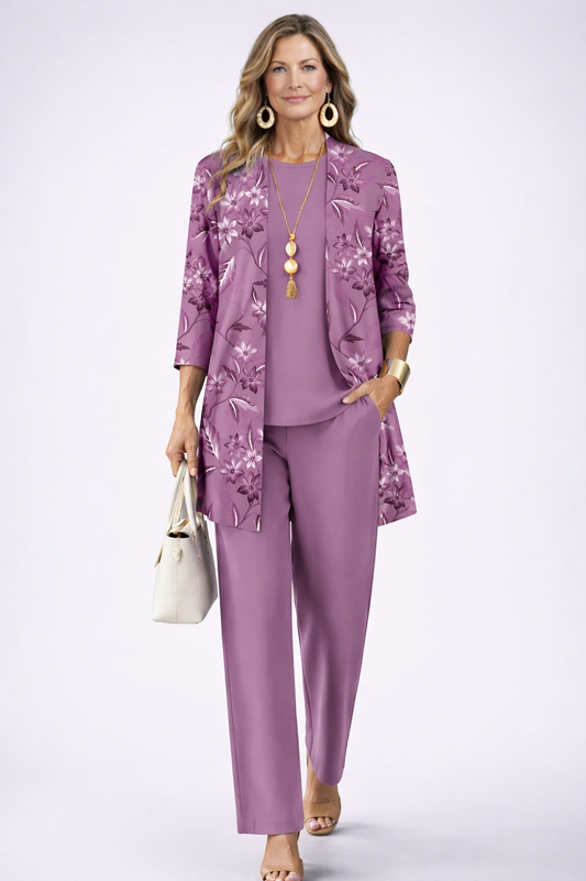 Paula Elegante Driedelige Set