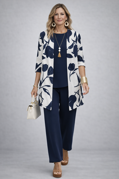 Yvonne Elegante Driedelige Set