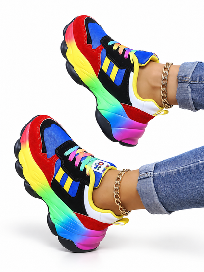 Femke Kleurrijke Comfort-Sneakers