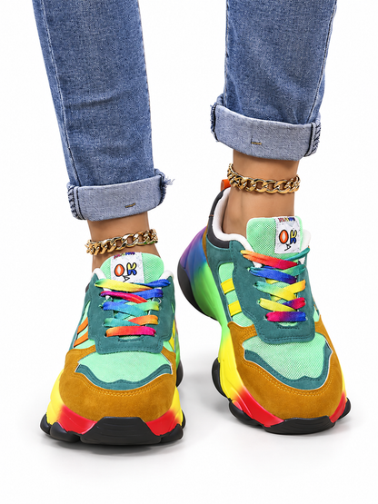 Femke Kleurrijke Comfort-Sneakers