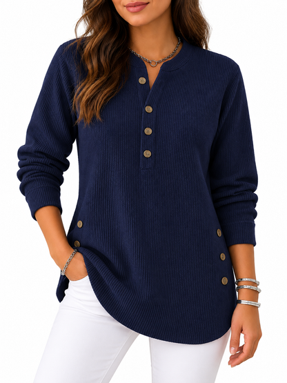 Sanne Henley Tuniek met Knopen