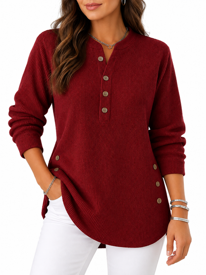 Sanne Henley Tuniek met Knopen