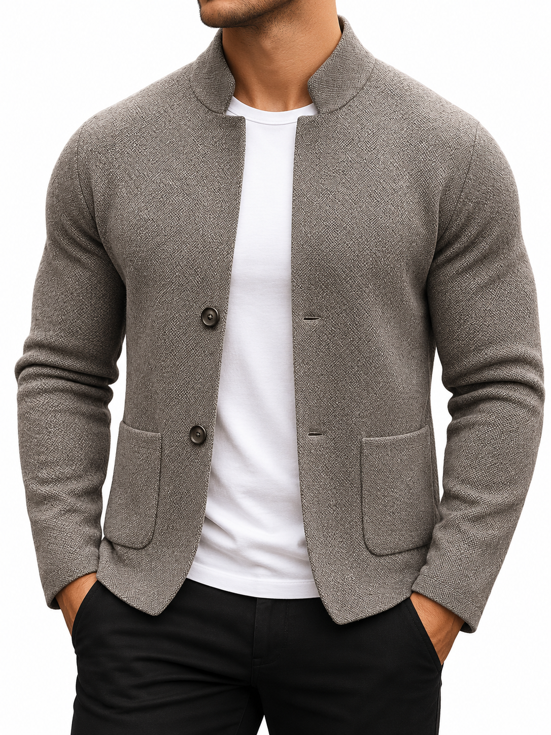 Joris Premium Gebreide Herenblazer