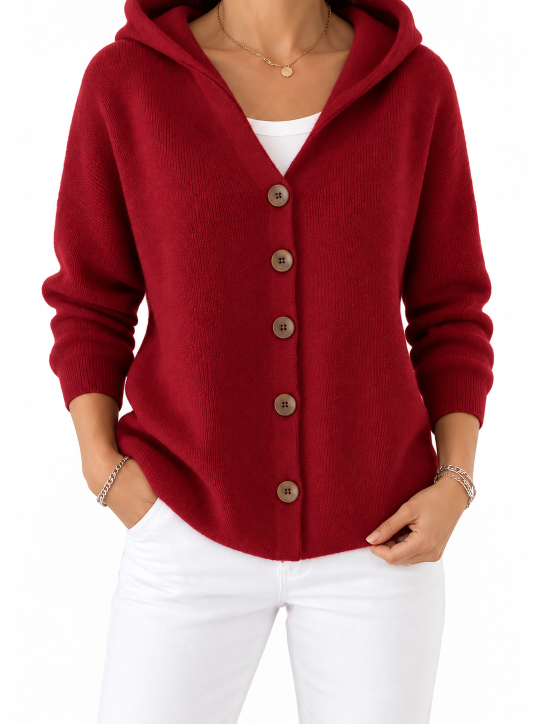 Tessa Licht Vest met Capuchon