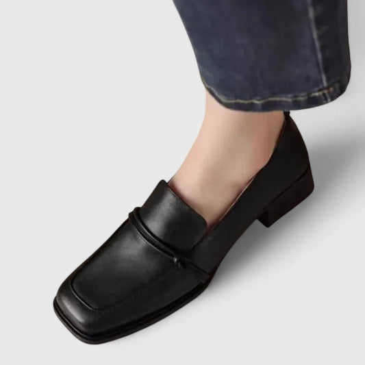 Michèle Loafers met Vierkante Neus