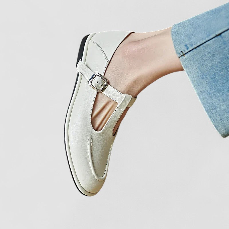 Amélie Geperforeerde Bandschoenen