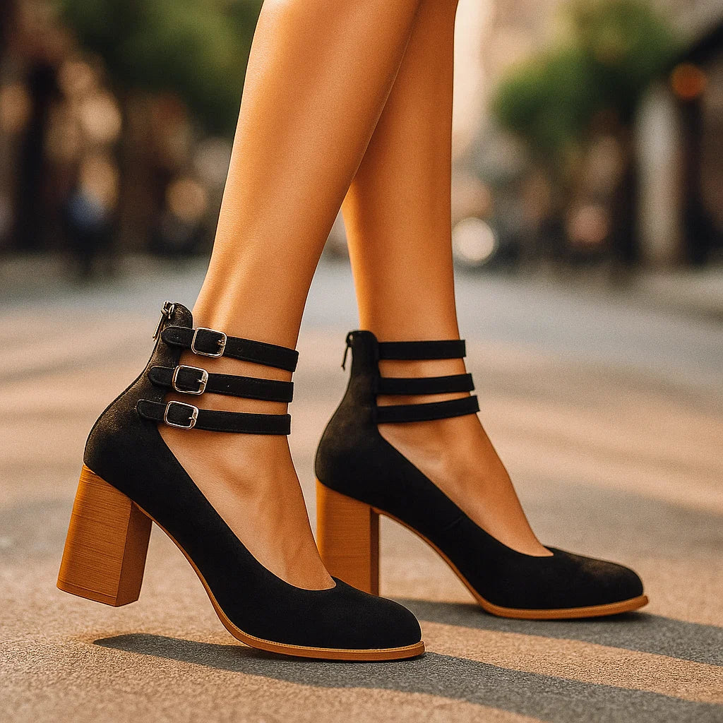Sofie Verfijnde Pumps Met Bandje