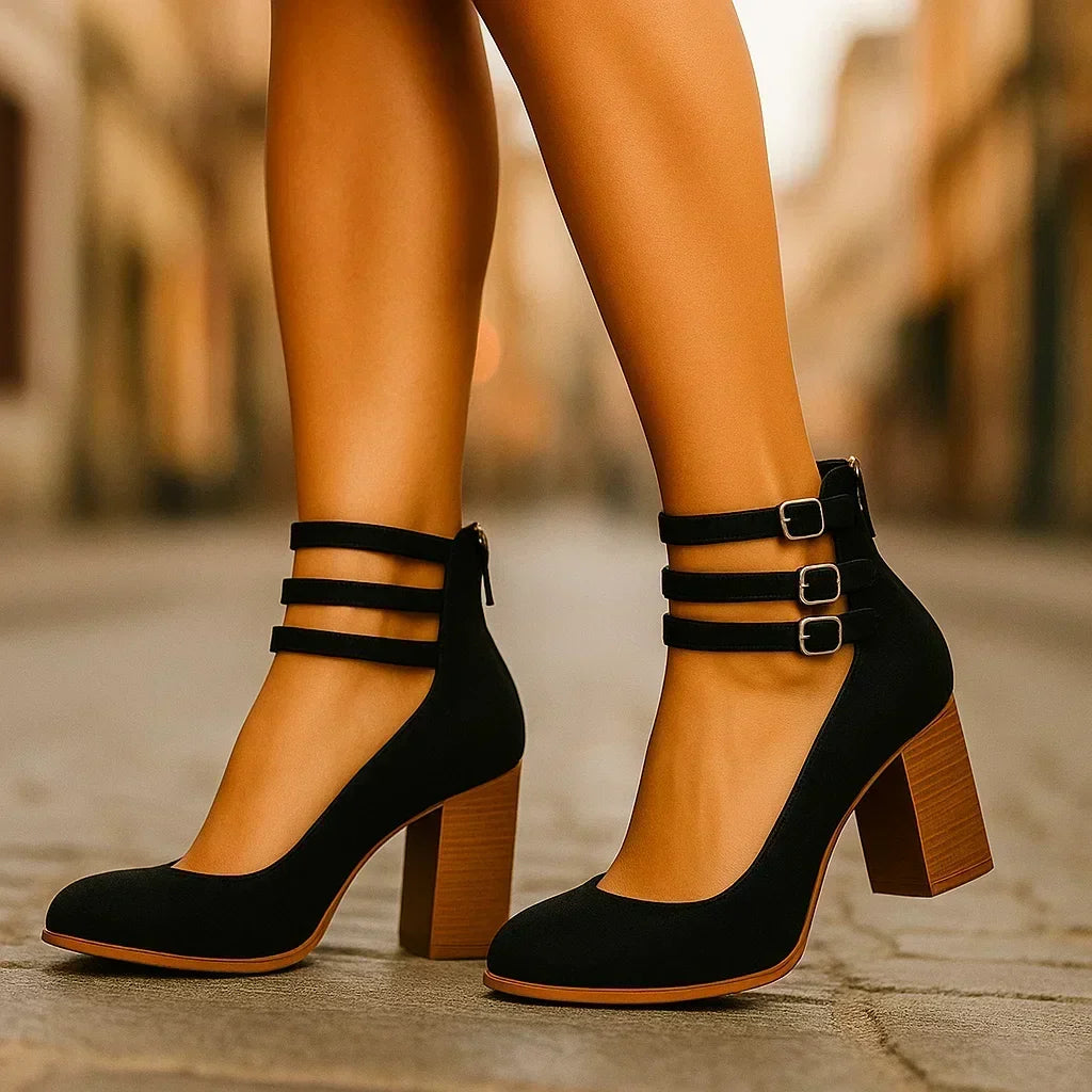 Sofie Verfijnde Pumps Met Bandje