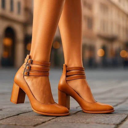 Sofie Verfijnde Pumps Met Bandje