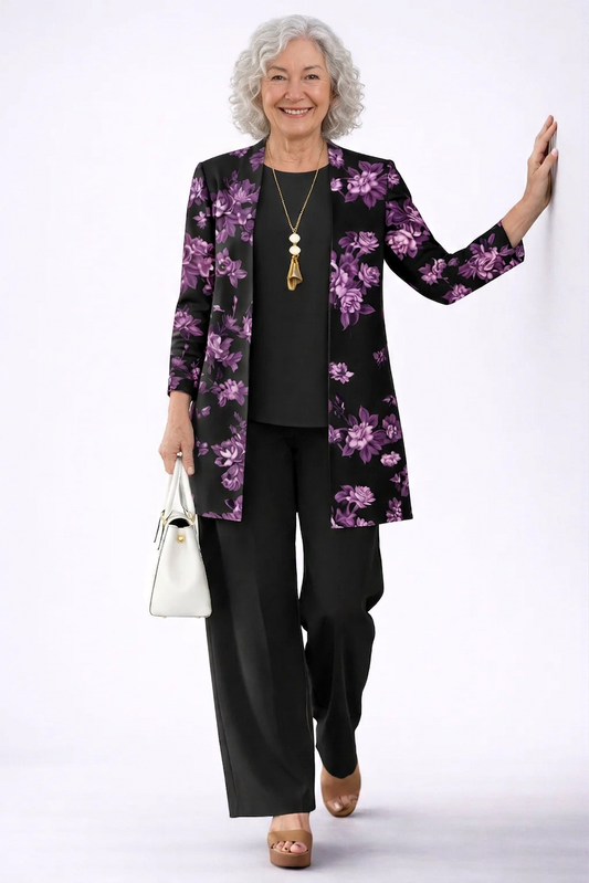 Helena Elegante Driedelige Set