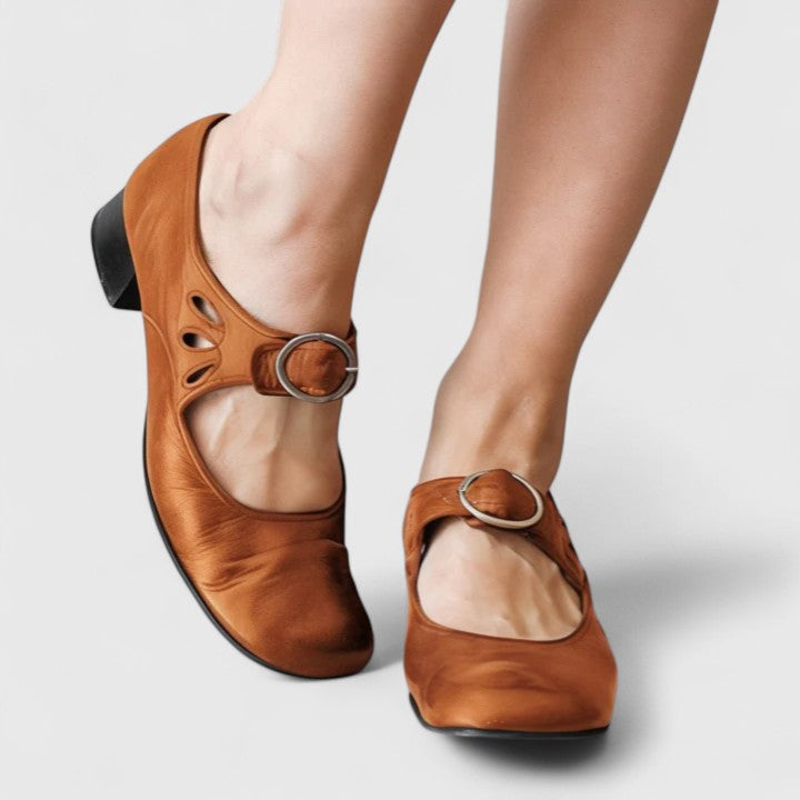 Léa Retro Gespschoenen
